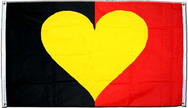 Belgian heart-flag Belgian heart-flag